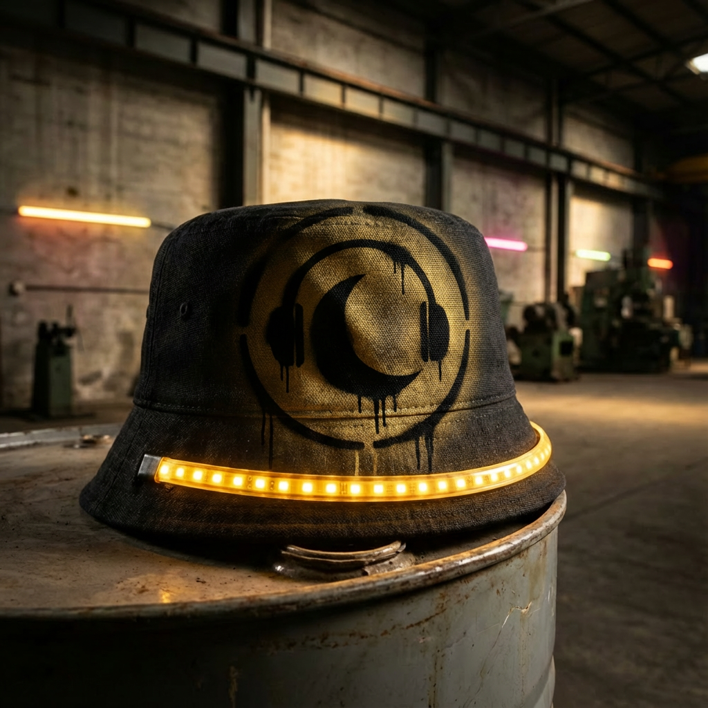 Night Mode Bucket // LED HALO